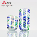 ATO Hand Blown Mexican Drinking Glasses Glass Tumbler